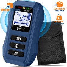 6-in-1 Leitungsfinder | 12 cm Tiefe | Wandscanner mit Tasche