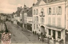 13873141 Nogent-le-Rotrou 28 Eure-et-Loir Hôtel du Dauphin et la Rue Charronneri