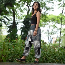 Haremshose Herren & Haremshose Damen | Unisex | Hippie Hose Goa Hose Aladinhose