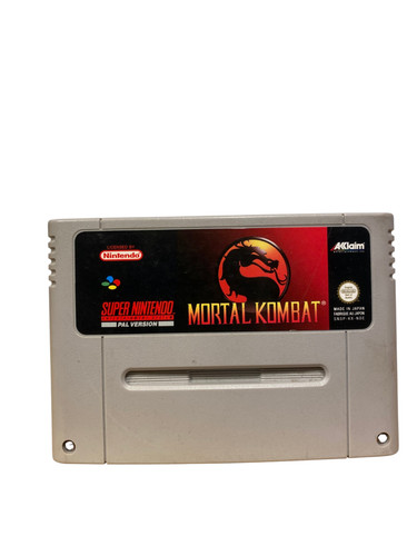 Mortal kombat snes super - mortal,