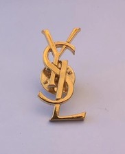 Brosche Pin's YSL Monogramm