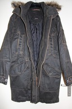 Stones Jacke Herrenjacke Wachsjacke tolle Winterjacke Braun Antik in Größe 48