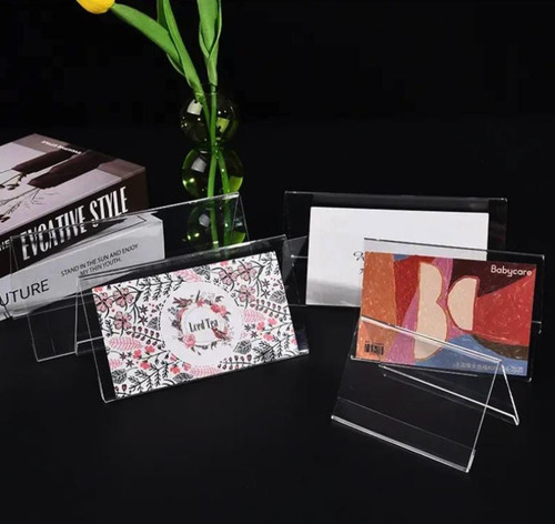 Acryl displayständer form - displayständer, v-form