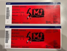 2 Tickets MJ-das Michael Jackson Musical Hamburg 09.Nov. 2025