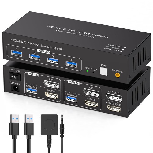 Tjcxele kvm switch 2 - switch, pc