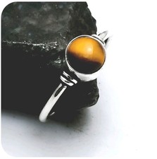 Tigerauge Ring - Gr. 56/AR