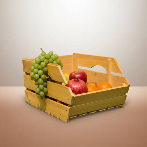 Kartoffelkiste mit griffen - mit,
