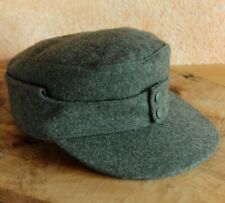 Deutsche Feldmütze M43 feldgrau Reproduktion Wehrmacht Uniform WK2 NEU Größe 60