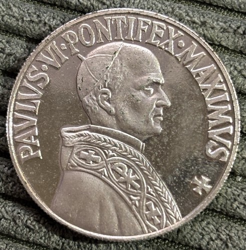 Medallie vatikan papst paulus - medallie, vatikan,