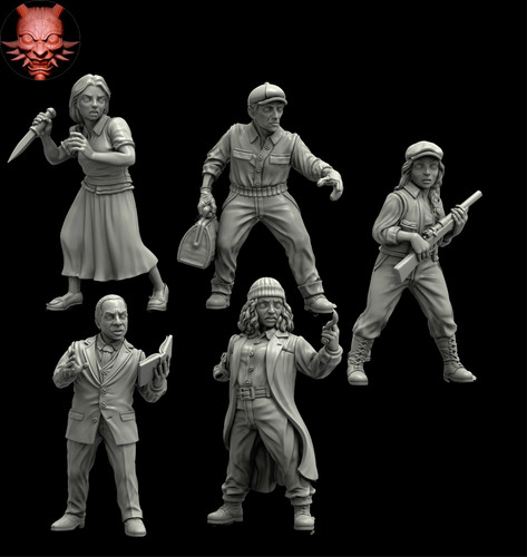 32mm investigators set - investigators, 15