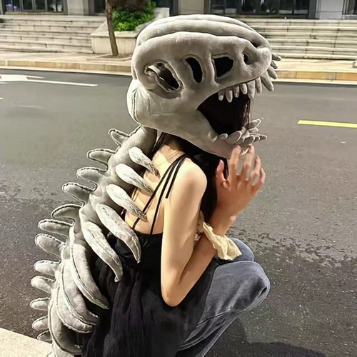 Plüsch dinosaurier skelett - plüsch,