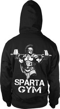 Sparta Gym Traings Kapuzen-Sweatshirt Pulli  Kapu Leonidas 300 Spartaner MMA