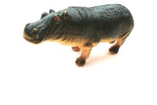 Markenlos Hippopotamus Dinosaurier Aufstellfigur Spielfigur von 1998