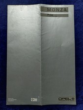 Opel Monza Preisliste 1.1986 Mit GSE