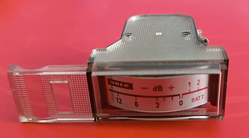 Uher 4000 meter - 4000, vu-meter