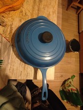 Le Creuset Emaillierter Bräter Schmorpfanne Dutch Oven etc. Nr. 30, Gusseisen