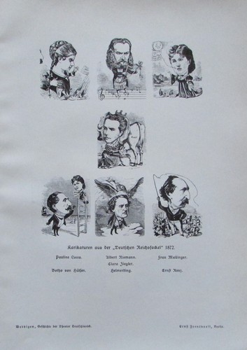 1906 karikaturen aus der - aus,