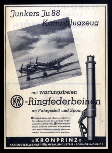 Awerbung 1943 junkers 88 - 1943,