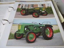 Traktor Archiv Holder 02 Dieslel Kleinschlepper A 10, A 12, B 12, 1954