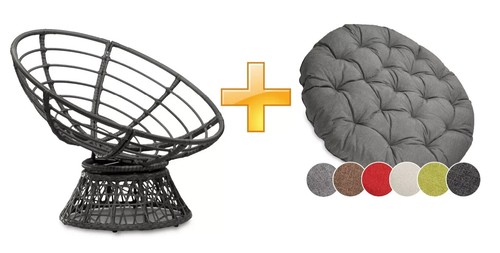 Papasansessel rattansessel mit - papasansessel,