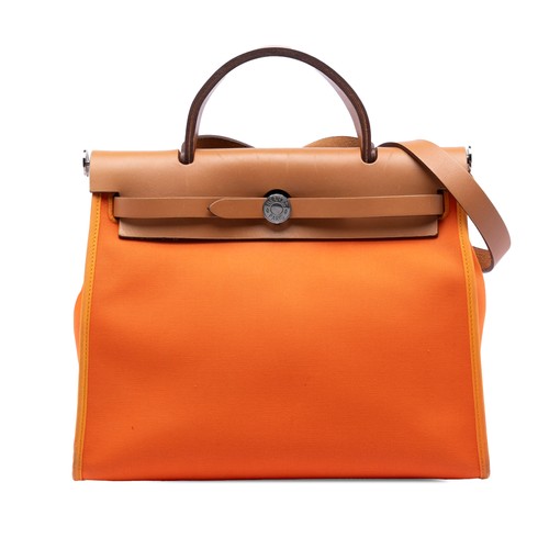 Hermès toile herbag - zip, 31