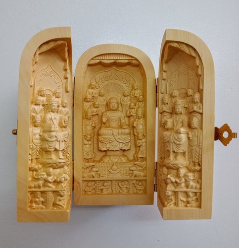 Buchsbaum 10x5cm buddha - buchsbaum,