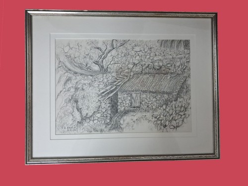 Original zeichnung brock - zeichnung, l.