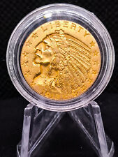 Goldmünze "5 Dollars Indian Head Half Eagle " (USA) 1913  sehr selten "TOP"