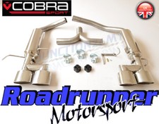 Cobra Auspuff Mercedes C Klasse (W204) C200 C220 C250 Sport Quad - AMG Style ME11