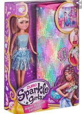 Sparkle Girlz Paillettenhandtasche mit  Sparkle Girlz Mode Puppe Spielen Mädchen