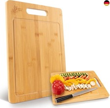 Schneidebrett Bambus Saftrille