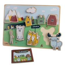 Steckpuzzle Kinderpuzzle Holz