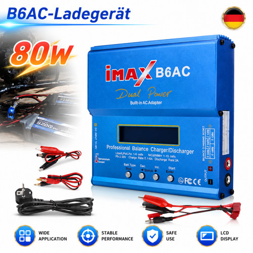 Digital lcd b6ac ladegerät - lcd,