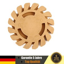 Folienradierer Radierscheiben inkl. Adapter Zierstreifen Radierscheibe Ø100mm