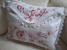 Kissenbezug...entzückend bestickt