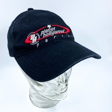 Vintage Planet Hollywood Paris Cap Kappe Snapback 90er 90s Retro Bestickt Logo