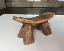 Alter Senoufo Holzhocker Hocker Kopfstütze Stammeskunst Vintage Afrikanisch 249€