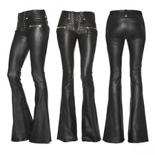 Hose Schlaghose Clubwear Biker