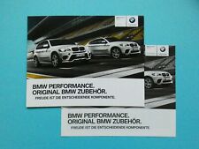 Prospekt mit Preisliste - BMW X5 und X6 - Performance Zubehör - 07/10 - 02/13