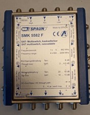 SPAUN SMK 5582 F für 4 SAT- ZF  Kaskadierbarer Multischalter  mit 8 Teilausgäng