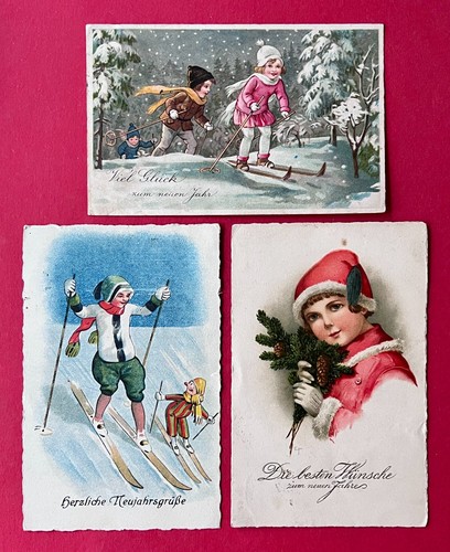Glückwunsch ak neujahr - ak,