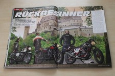 Motorrad News 10/2014 Triumph Bonneville T100 mit 68PS besser als...?