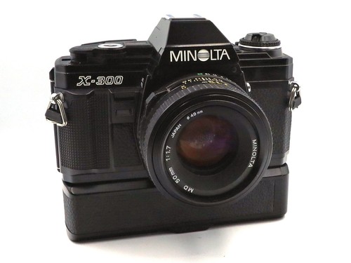 Minolta 300 slr - x-300, kamera