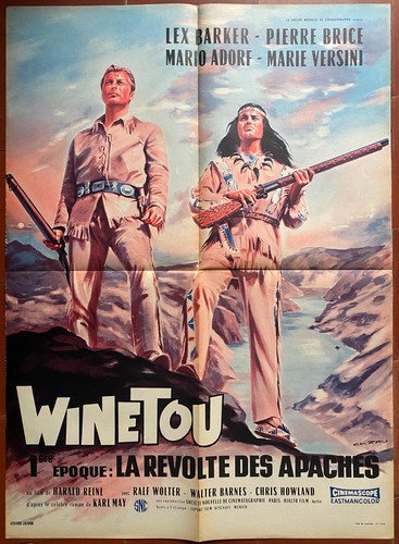 Plakat winetou der aufstand - winetou,