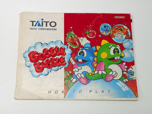 Bubble bobble nintendo nes - bubble,