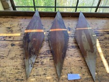 1von3 Nussbaum Zierteile aus