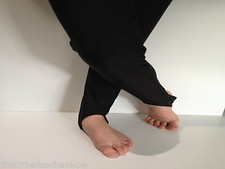 Schwarze Tanzstrumpfhose