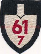 H189 Ärmelspaten Reichsarbeitsdienst RAD-Abtlg. 7/61 Carlow Mecklenburg Meckpom