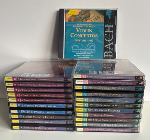 Cds bach hänssler edition - 22,