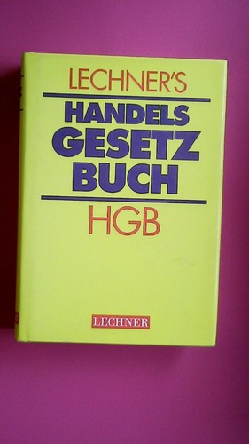 151163 handelsgesetzbuch hgb - handelsgesetzbuch,
